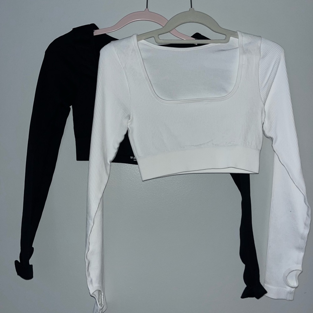 amazon cropped long sleeve shirts!